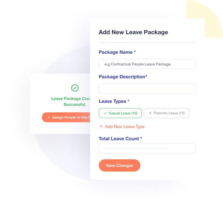 Leave Package Option